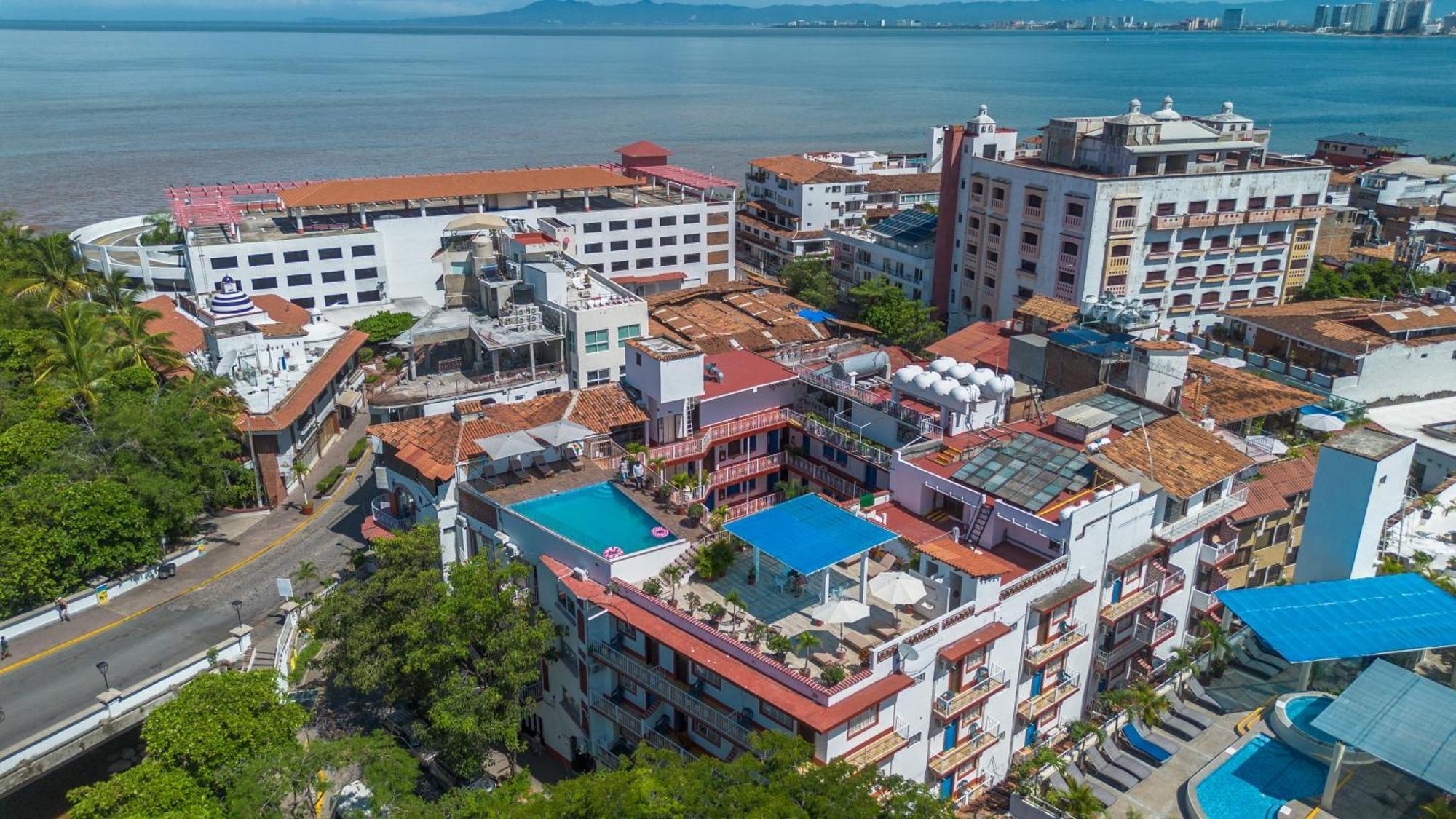 Hotel Encino Malecon Centro Puerto Vallarta Exterior foto