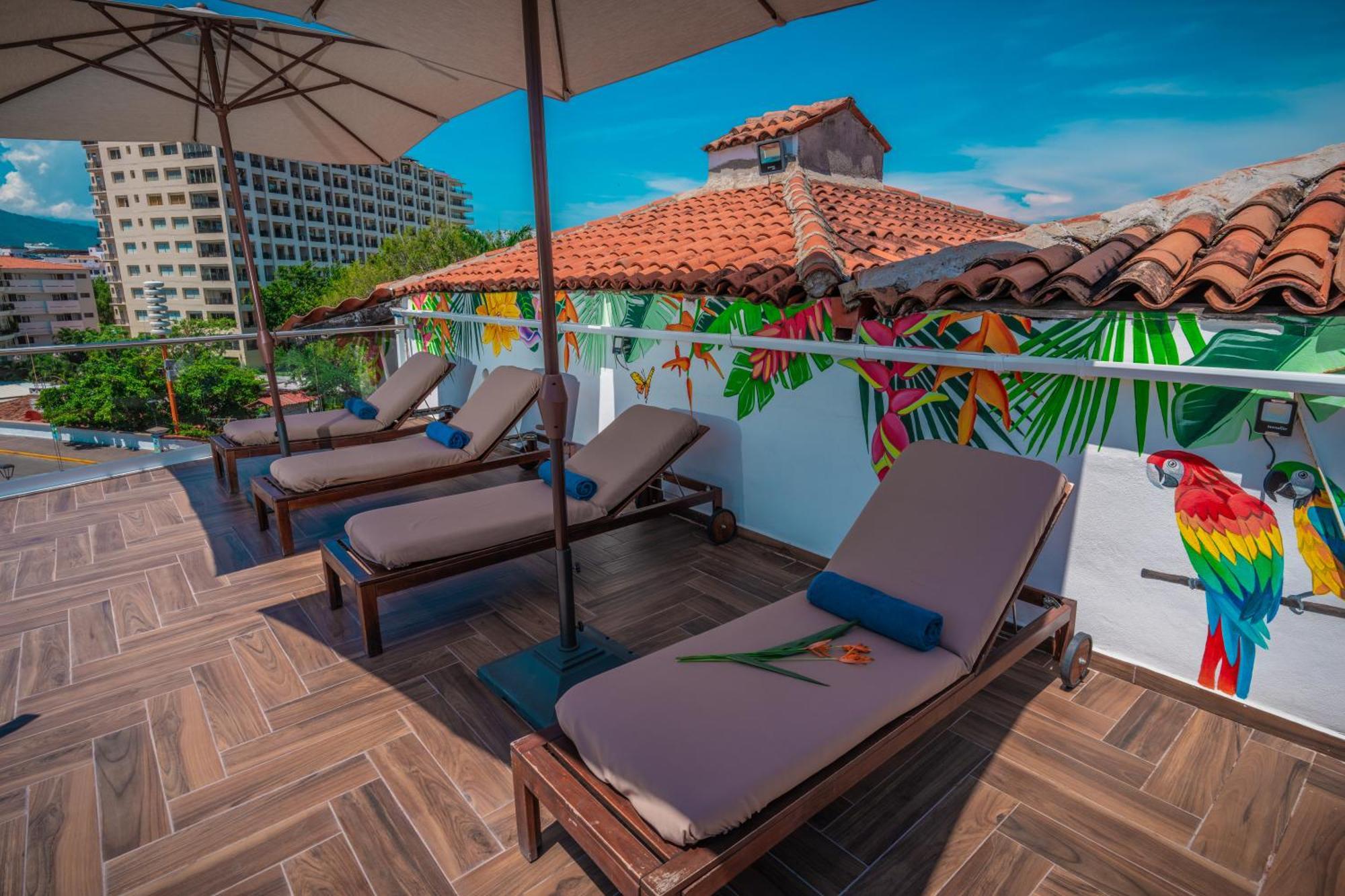 Hotel Encino Malecon Centro Puerto Vallarta Exterior foto